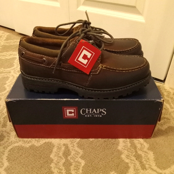 Chaps Eugene Brown/Tan Mens Shoes Size 8 - Picture 1 of 7